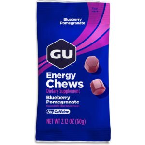 GU Energy Chews ENERGIAKARKKI Blueberry Pomegranate