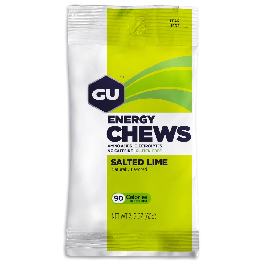 GU Energy Chews karkki - Salted Lime