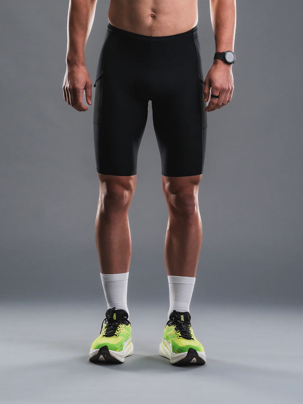 Fusion Tempo tri short musta - unisex